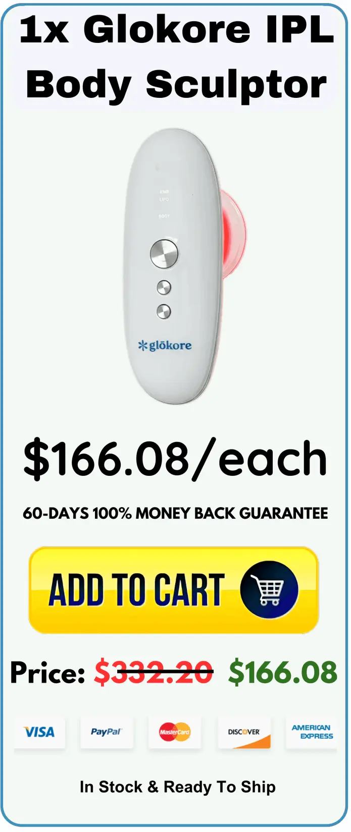 Glokore IPL Body Sculptor Price